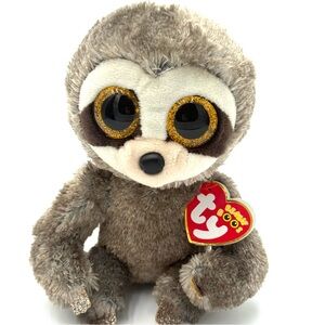 TY Beanie Boos - DANGLER Gray Sloth Plush Toy - 2018 with tags